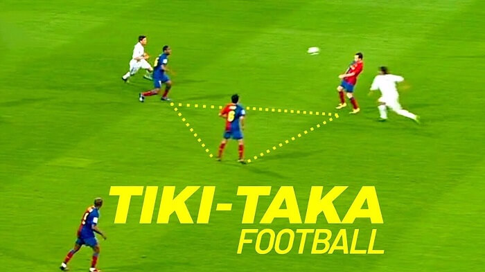 đặc điểm chiến thuật của lối đá tiki taka