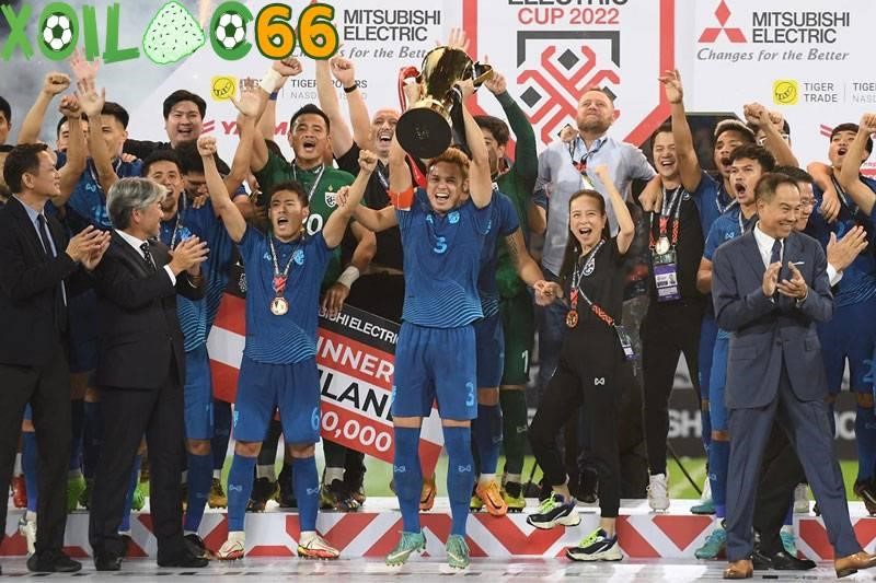 Thái Lan là đội có bề dày thành tích nhất tại AFF Cup với 7 lần lên ngôi